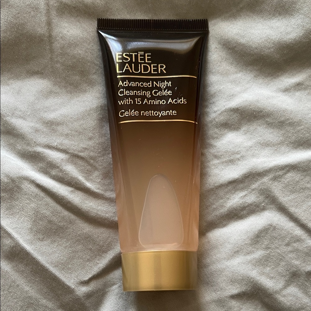 Estee Lauder Brown and Gold Gradient Cleansing Gelée Tube - NWT